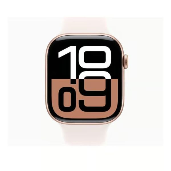 Refurbished Apple Watch Series 10 46mm, Rose Gold case, Pink band. Grade A