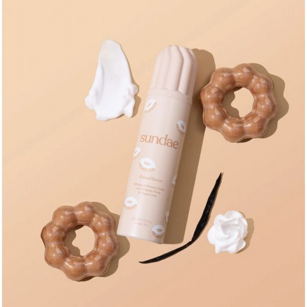 Sundae Whipped Shower Foam Glazed Donut