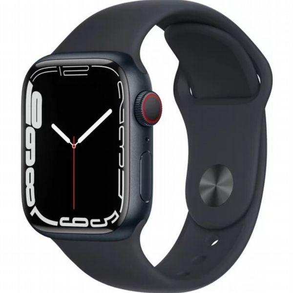  Refurbished Apple Watch Series 7 41mm Space Grey Aluminum Case, Space Grey Sport Strap, GPS. LIKE...