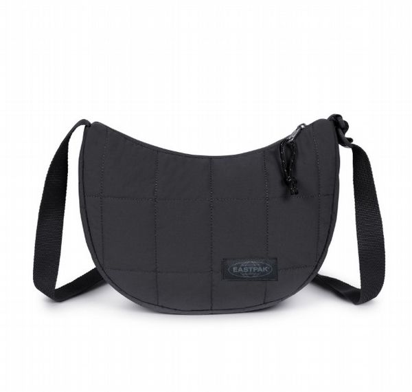 Eastpak-HALF MOON BAG Puff Checks Black