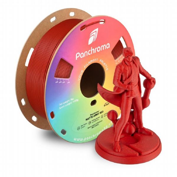 PolyMaker Panchroma PLA Matte Army Red (1.75mm, 1kg)