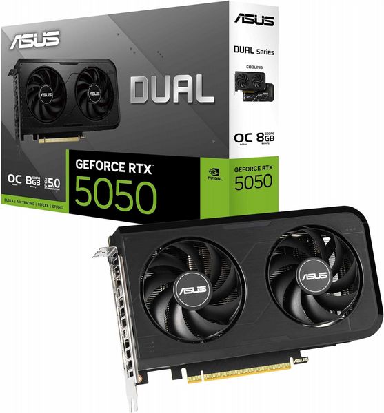 ASUS Dual GeForce RTX 5050 OC Edition 8GB GDDR6